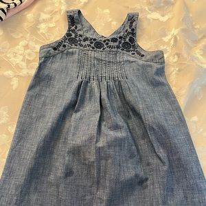 Denim tunic dress